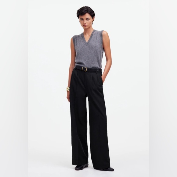 Madewell The Petite Harlow Wide Leg Pant - Picture 2 of 11